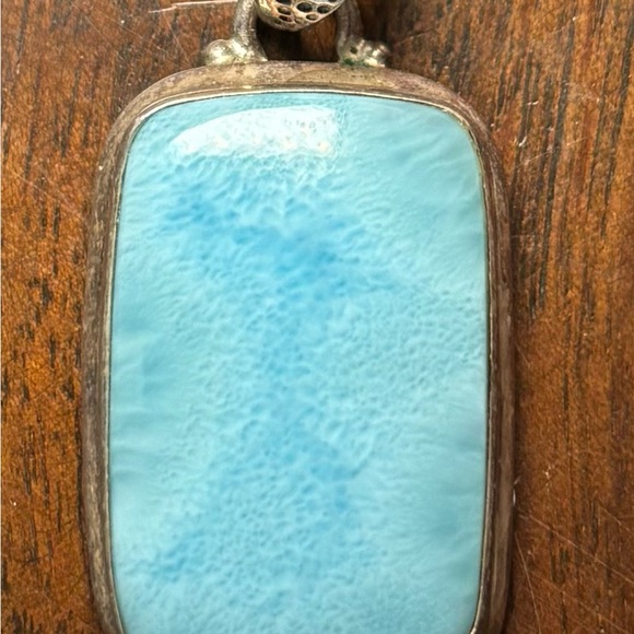 Jewelry - Larimar pendant with 925 silver